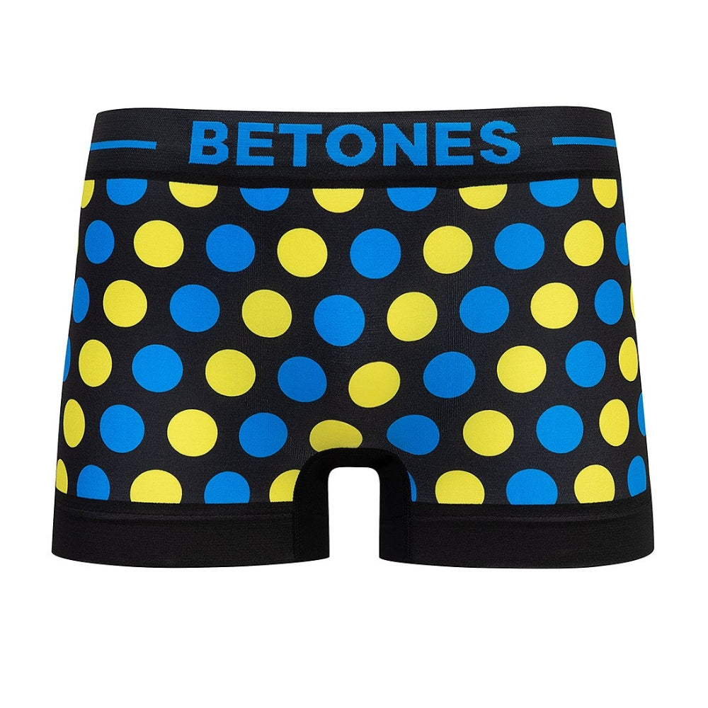 BETONES ビトーンズ ボクサーパンツ BUBBLE7 TA007 BLUExYELLOW