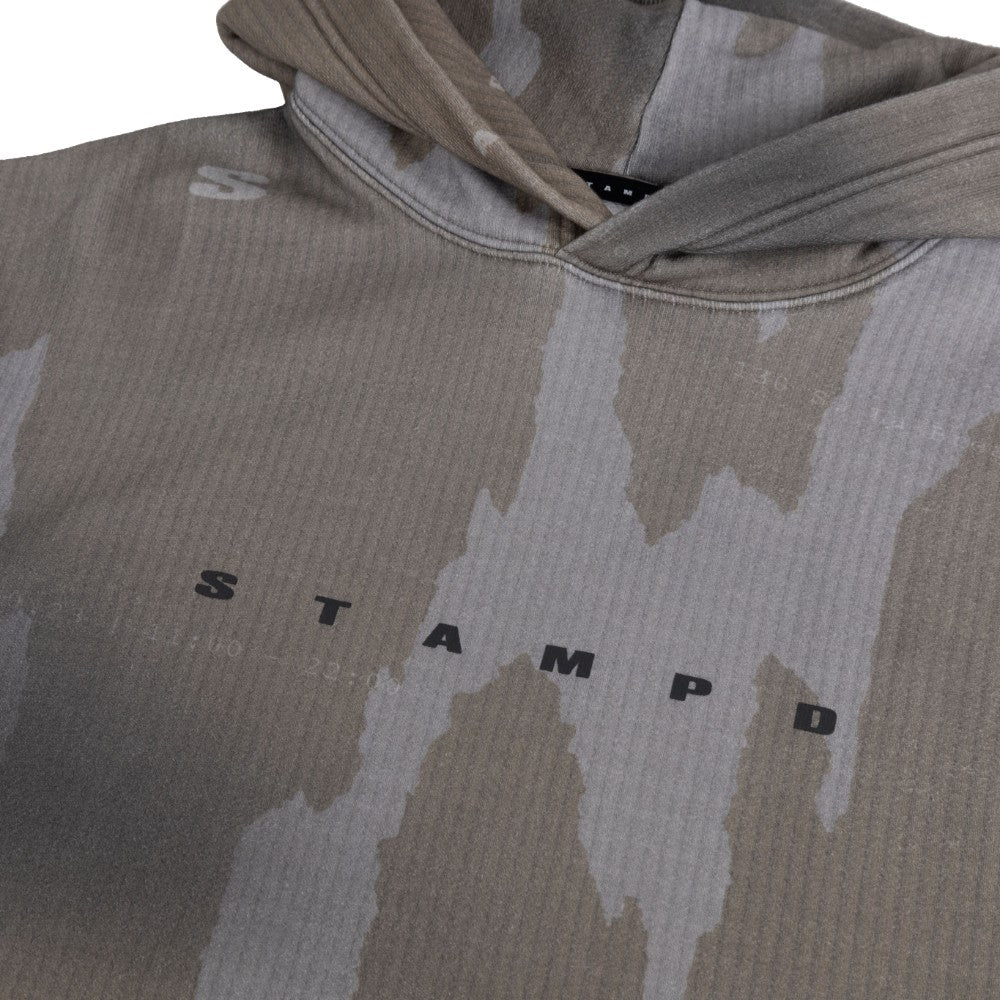 Ikat Camo Cropped Hoodie SLA-M3259HD フーディー / Ikat Camo