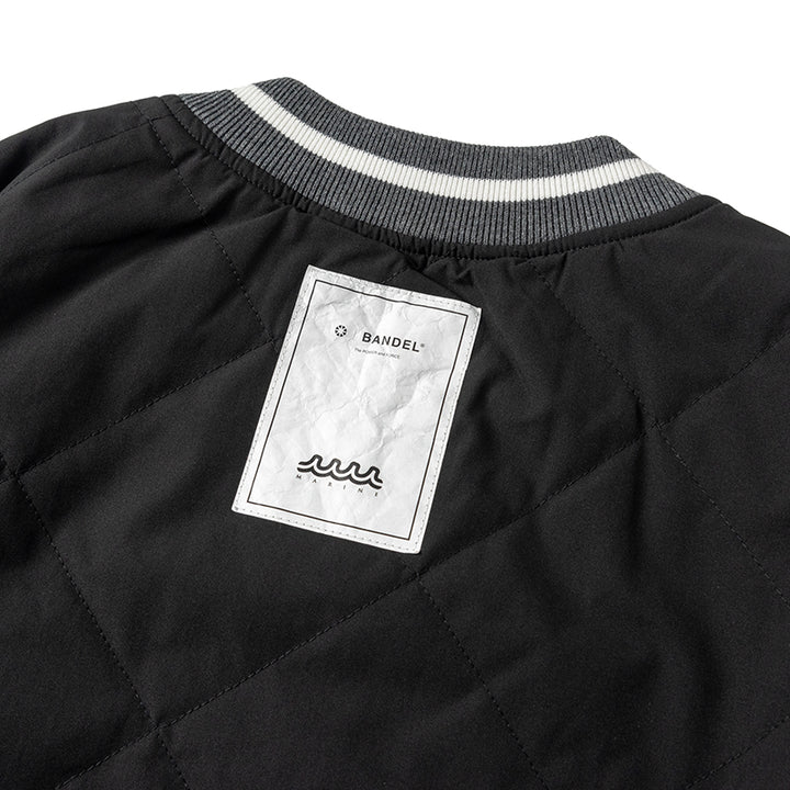 BANDEL×muta　DIAMOND QUILT PULLOVER