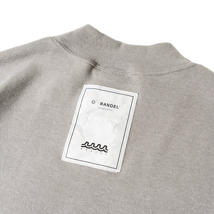 BANDEL×muta　MARINE KNIT L/S MOC NECK SHIRTS