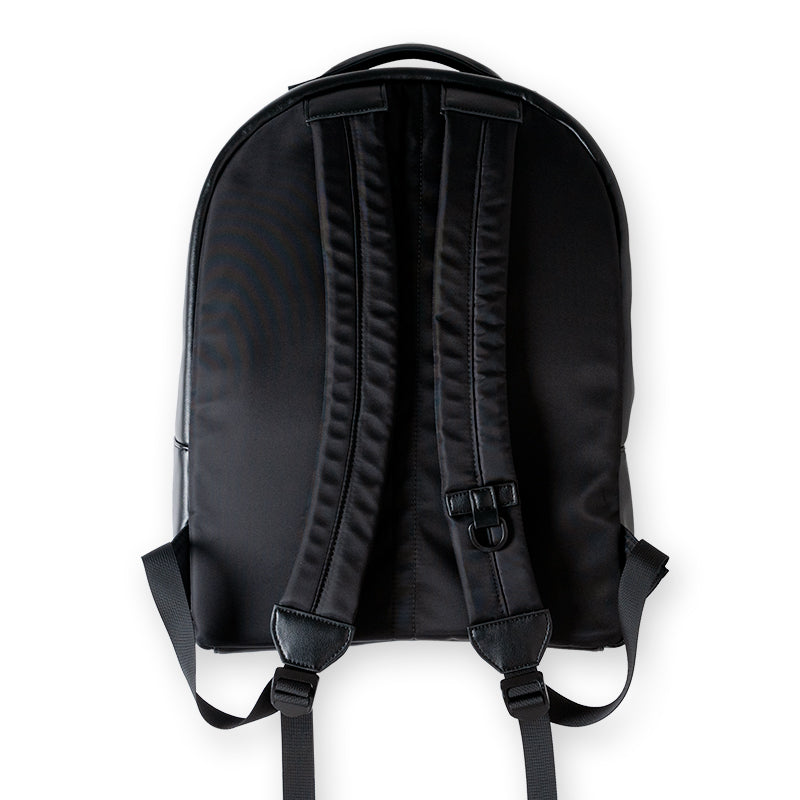 LEATHER GUSSET TRY CARGO BACKPACK BGJ-5SLGTB バックパック レザー 本革 / BLACK