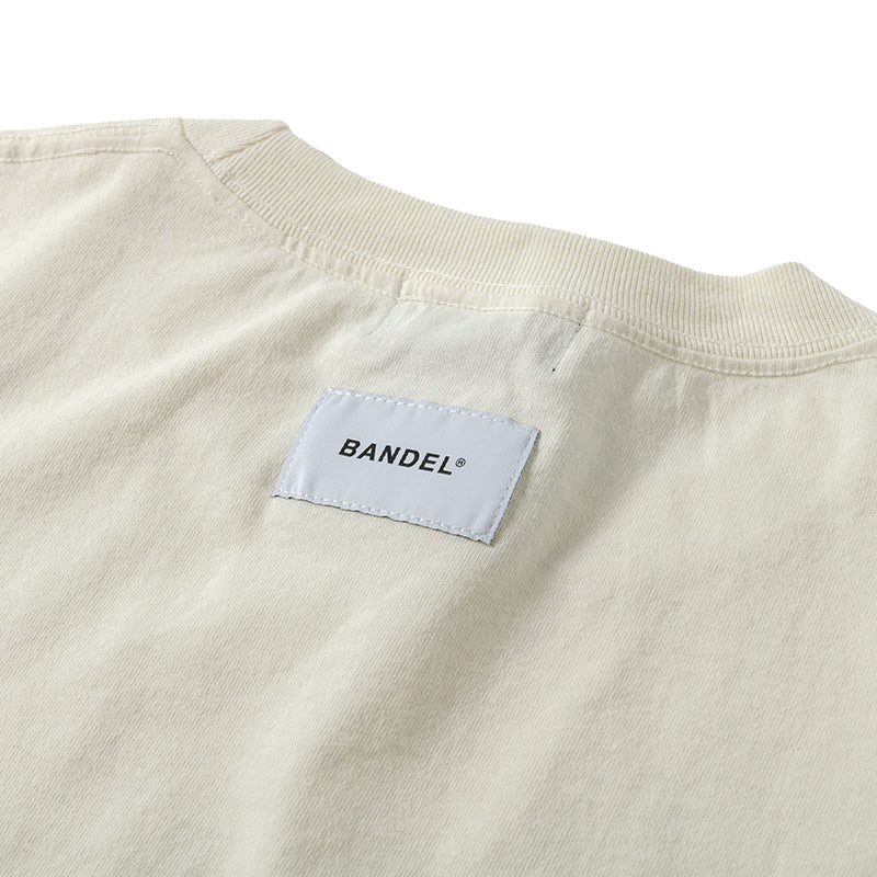 BANDEL バンデル ガーメントダイTシャツ BAN-6SGDST オフホワイト