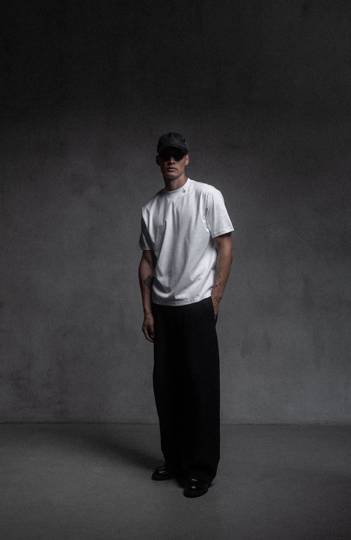 STAMPD LA 001 Micro Embroidered Relaxed Tee