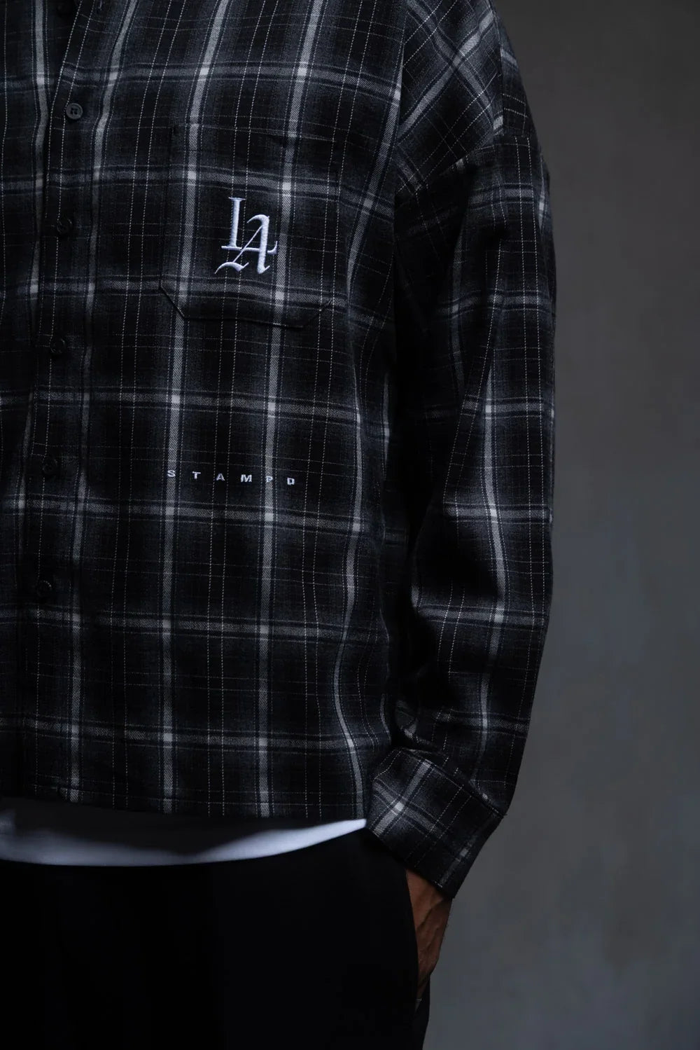 STAMPD LA 001 Plaid Buttondown