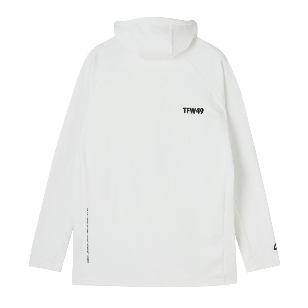 LS BRUSHED HOODIE T102320016 フーディー / WHITE