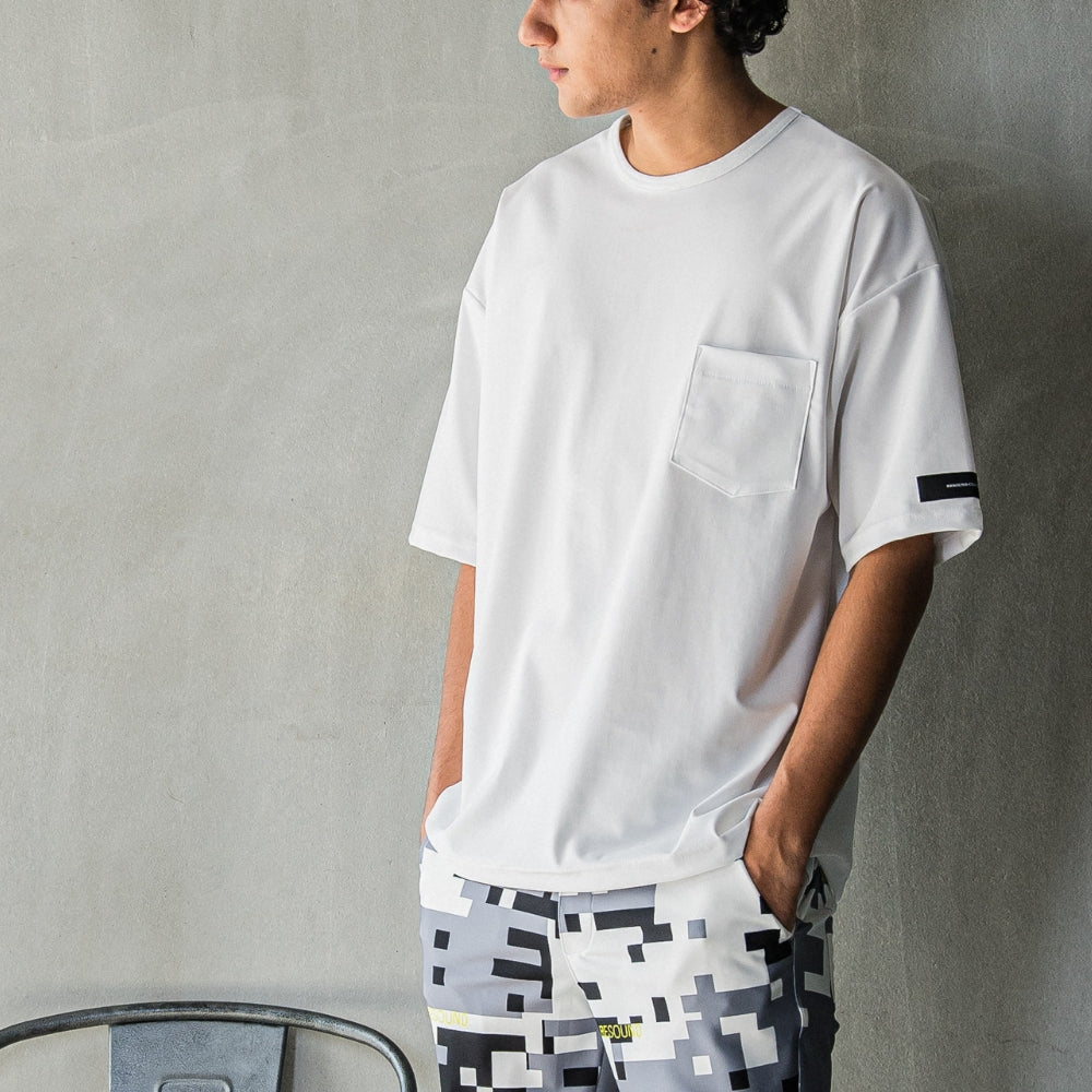 RESOUND CLOTHING リサウンド クロージング Ｔシャツ tricot pocket TEE RC31-T-004 WHITE