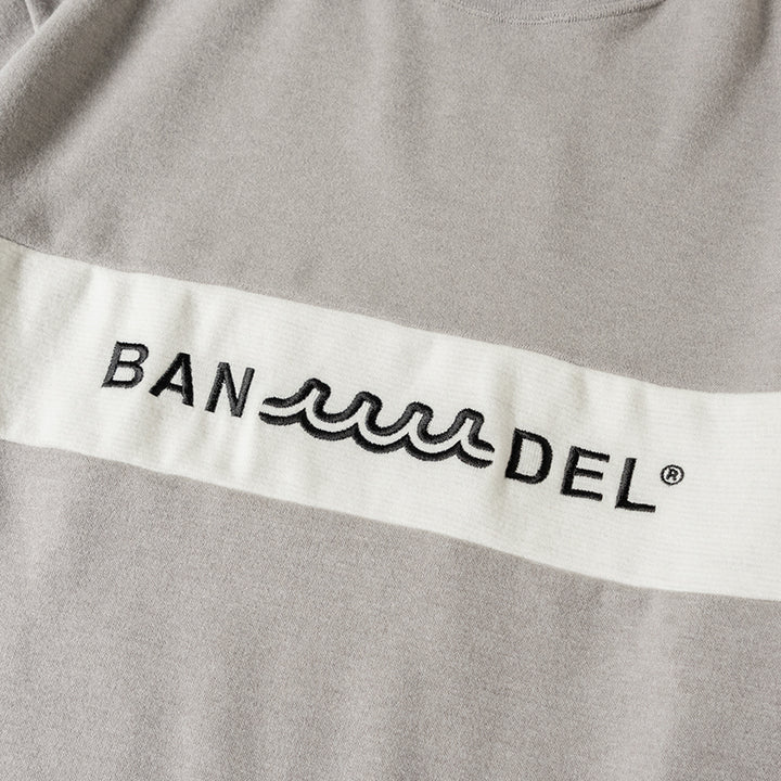 BANDEL×muta　MARINE KNIT L/S MOC NECK SHIRTS