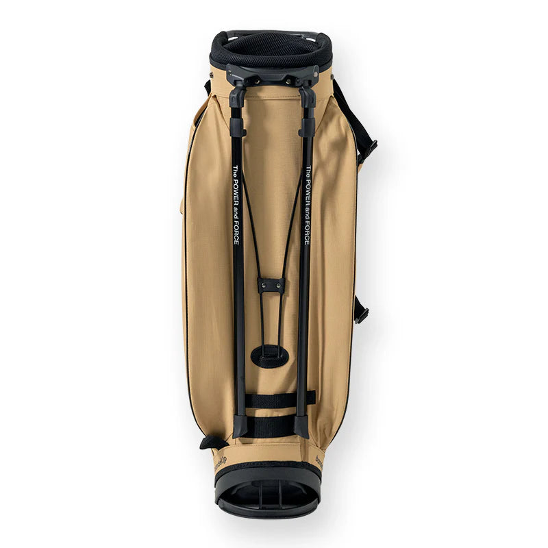 BANDEL × elitegrips D-Type 9.5inch キャディバッグ BGE-6SCB  スタンド仕様 軽量 / BEIGE
