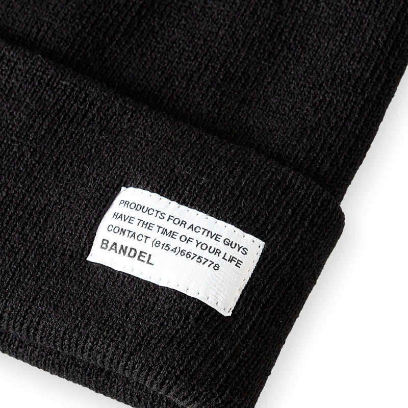 CONCEPT NAME SMOOTH BEANIE BG-CNSB ビーニー  / BLACK [ 全2色 ]