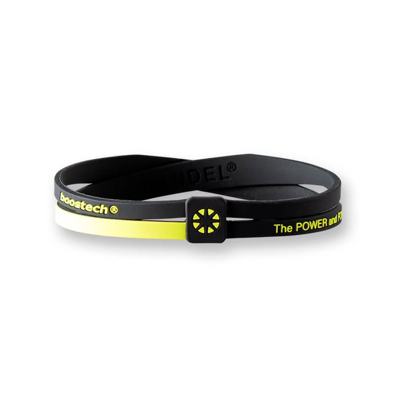 BANDEL バンデル Double ダブル Bracelet Black×Yellow DBLB Black×Yellow