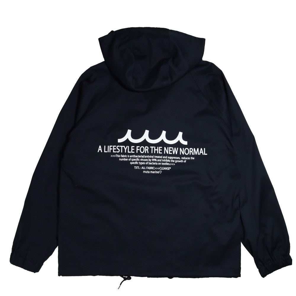 muta MARINE ムータマリン ブルゾンコート CLEANSE HOODED BLOUSON COAT MMJC-443060 NAVY