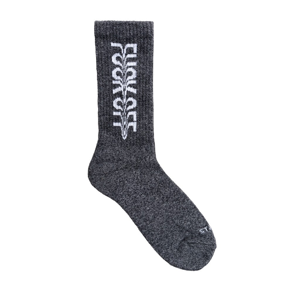 F*** Off Sock SLA-U2757AC ソックス / HEATHER CHARCOAL