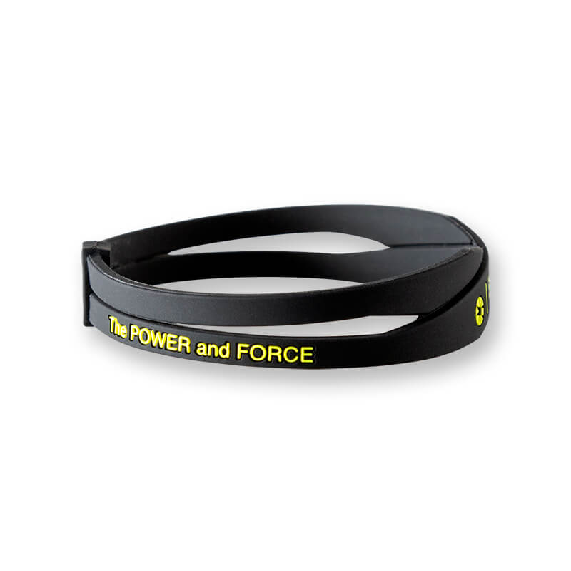 BANDEL バンデル Double ダブル Bracelet Black×Yellow DBLB Black×Yellow