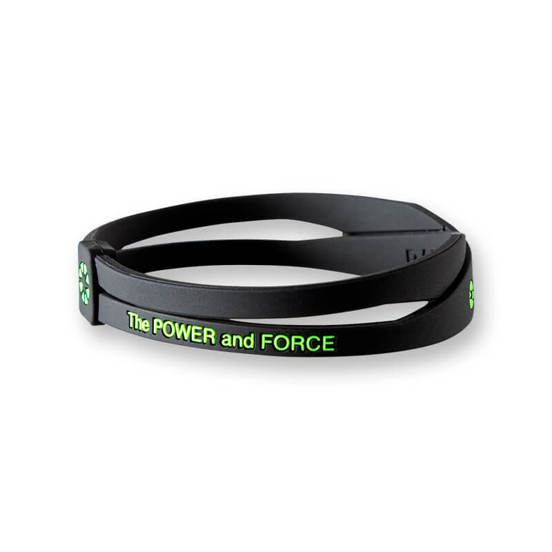 BANDEL バンデル Double ダブル Bracelet Black×Green DBLB Black×Green