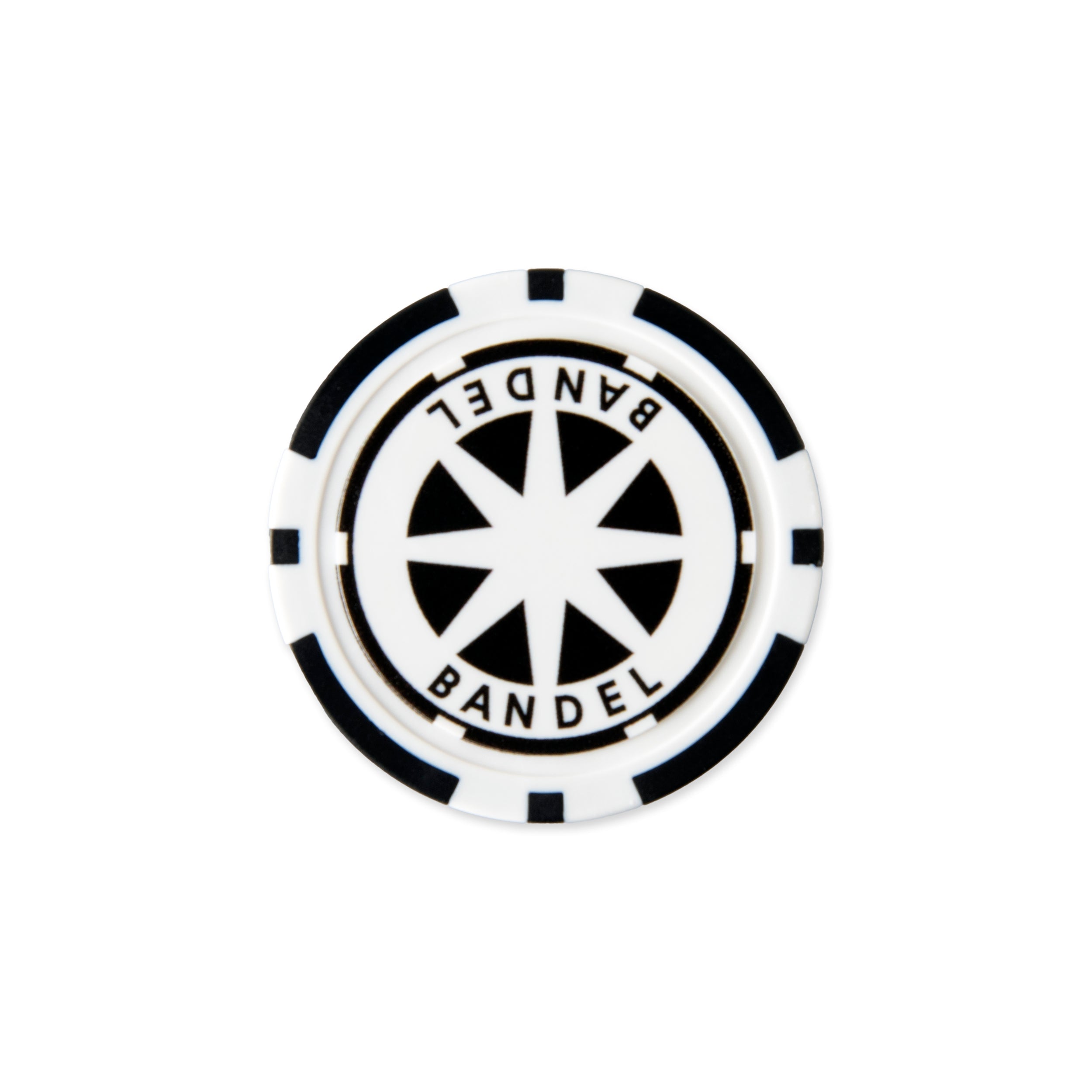 BANDEL GOLF バンデルゴルフ BANDEL Golf CASINO TIP MARKER Black×White BG-MK001 BKXWH
