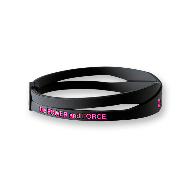 BANDEL バンデル Double ダブル Bracelet Black×Pink DBLB Black×Pink