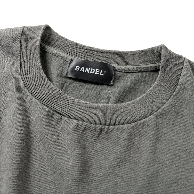 BANDEL バンデル ガーメントダイTシャツ BAN-6SGDST グレー