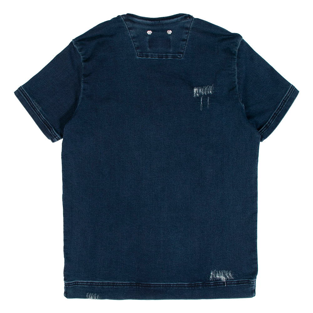 【日本限定】 Q-SERIES STRAIGHT T-SHIRT JOGG JEANS B1112.1062 Tシャツ / INDIGO