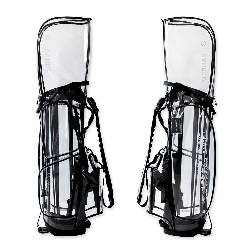 BANDEL GOLF バンデルゴルフ キャディバッグ スタンド式 Clear Stand Caddy Bag BG-GB003 CLEAR クリア