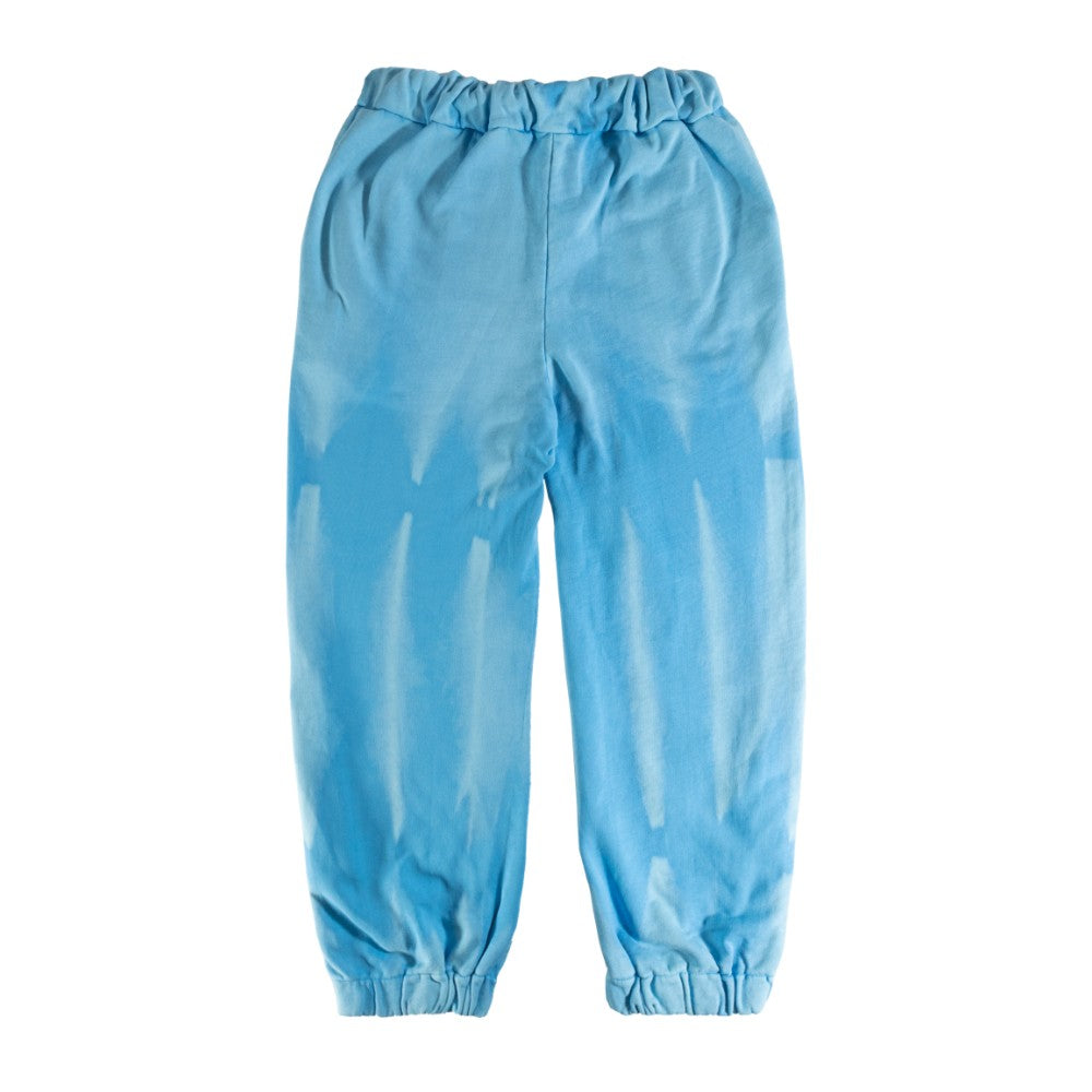 BACKSIDE CLUB バックサイドクラブ スウェットパンツ SWEATPANT MARMORIZED PRM 620 CROCHET LIGHTBLUE