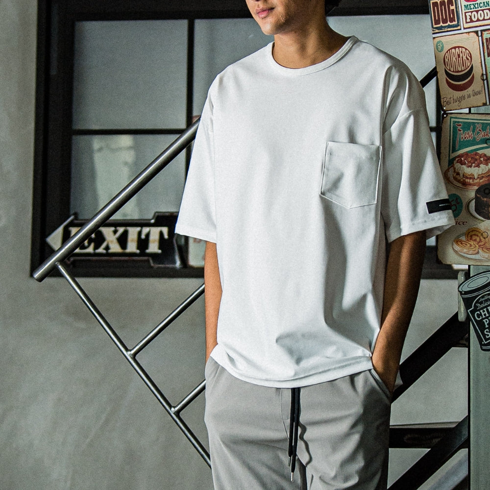 RESOUND CLOTHING リサウンド クロージング Ｔシャツ tricot pocket TEE RC31-T-004 WHITE