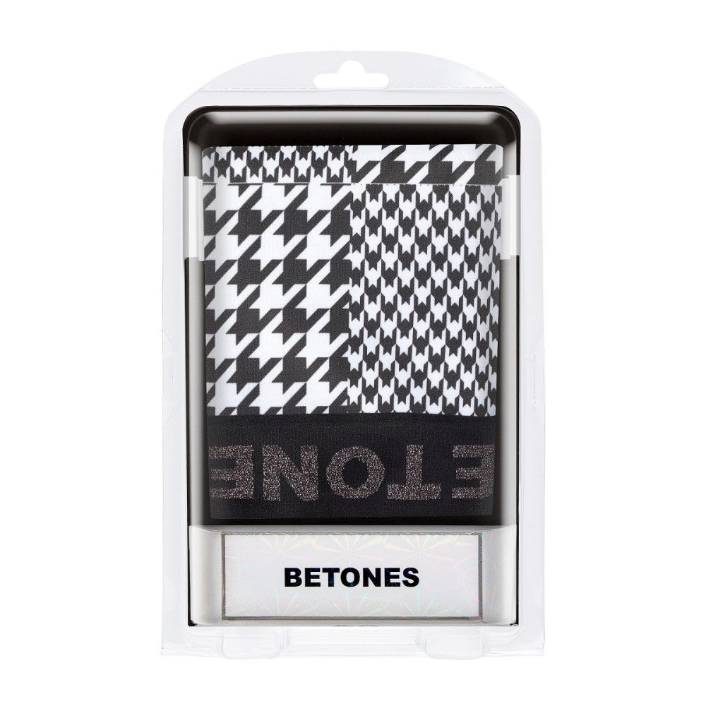 BETONES ビトーンズ ボクサーパンツ HOUNDSTOOTH STOH001 BLACK