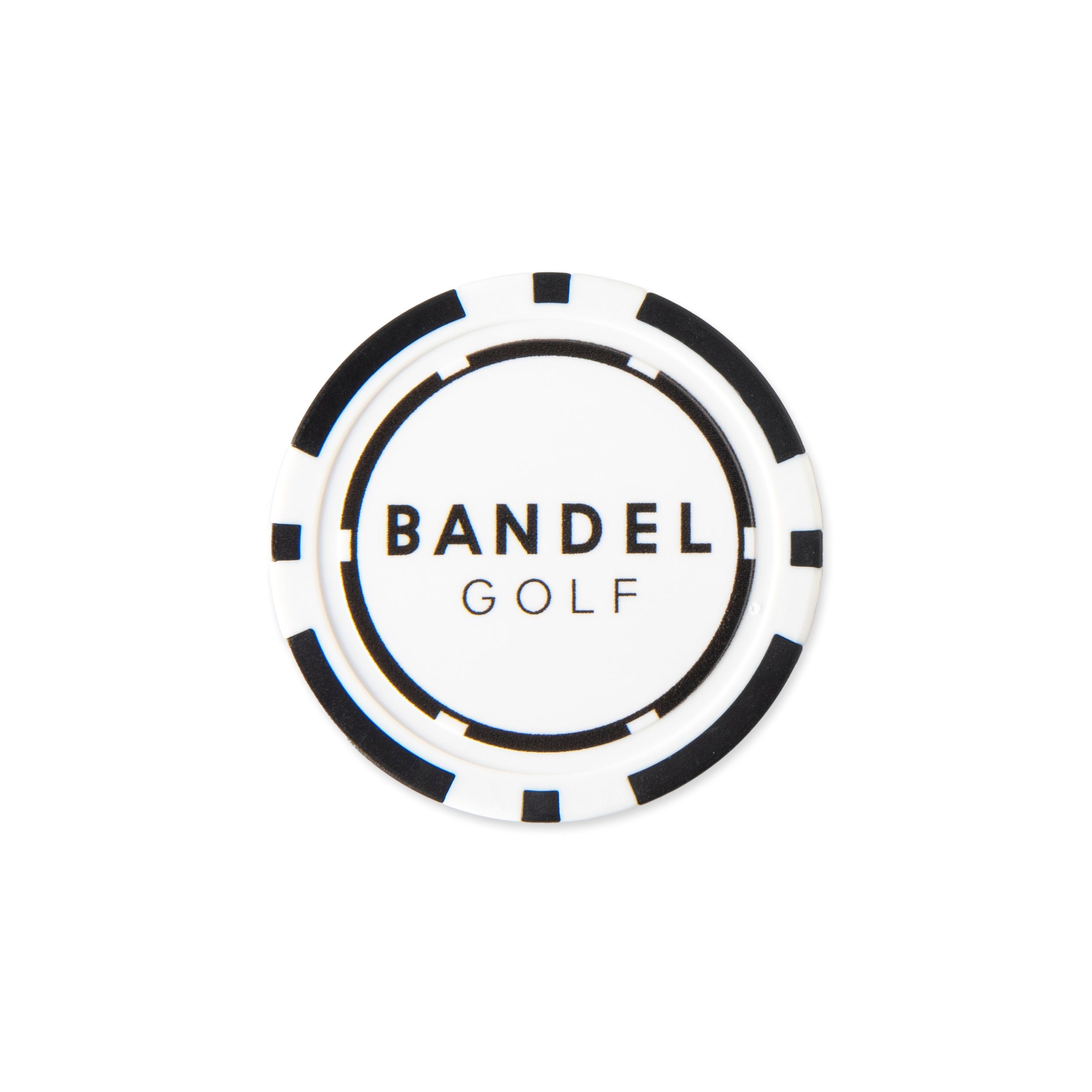 BANDEL GOLF バンデルゴルフ BANDEL Golf CASINO TIP MARKER Black×White BG-MK001 BKXWH