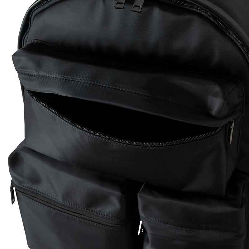 LEATHER GUSSET TRY CARGO BACKPACK BGJ-5SLGTB バックパック レザー 本革 / BLACK