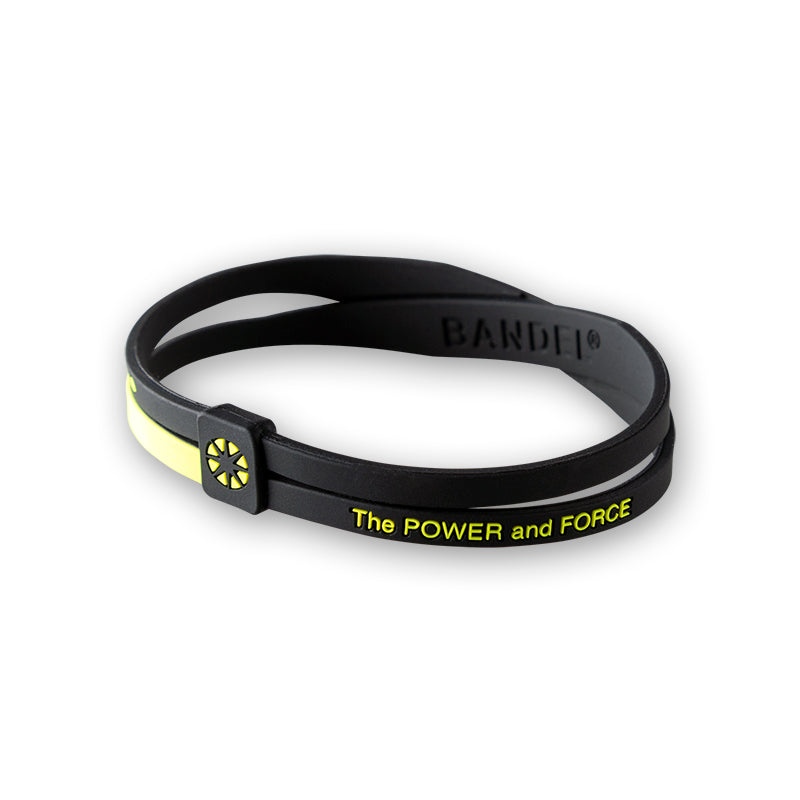 BANDEL バンデル Double ダブル Bracelet Black×Yellow DBLB Black×Yellow