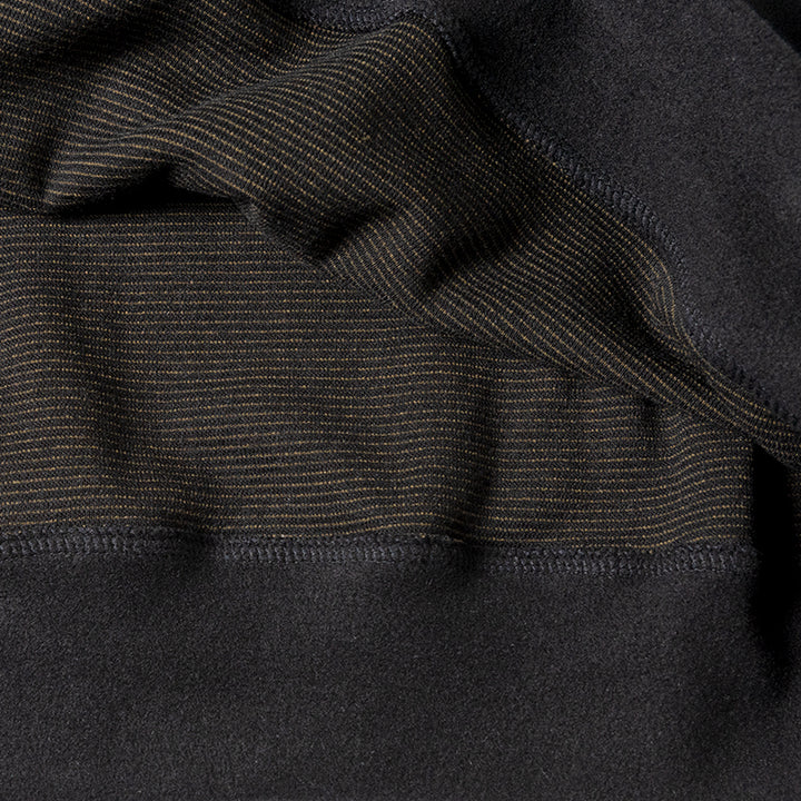 BANDEL×muta　MARINE KNIT L/S MOC NECK SHIRTS