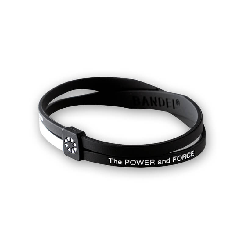 BANDEL バンデル Double ダブル Bracelet Black×White DBLB Black×White