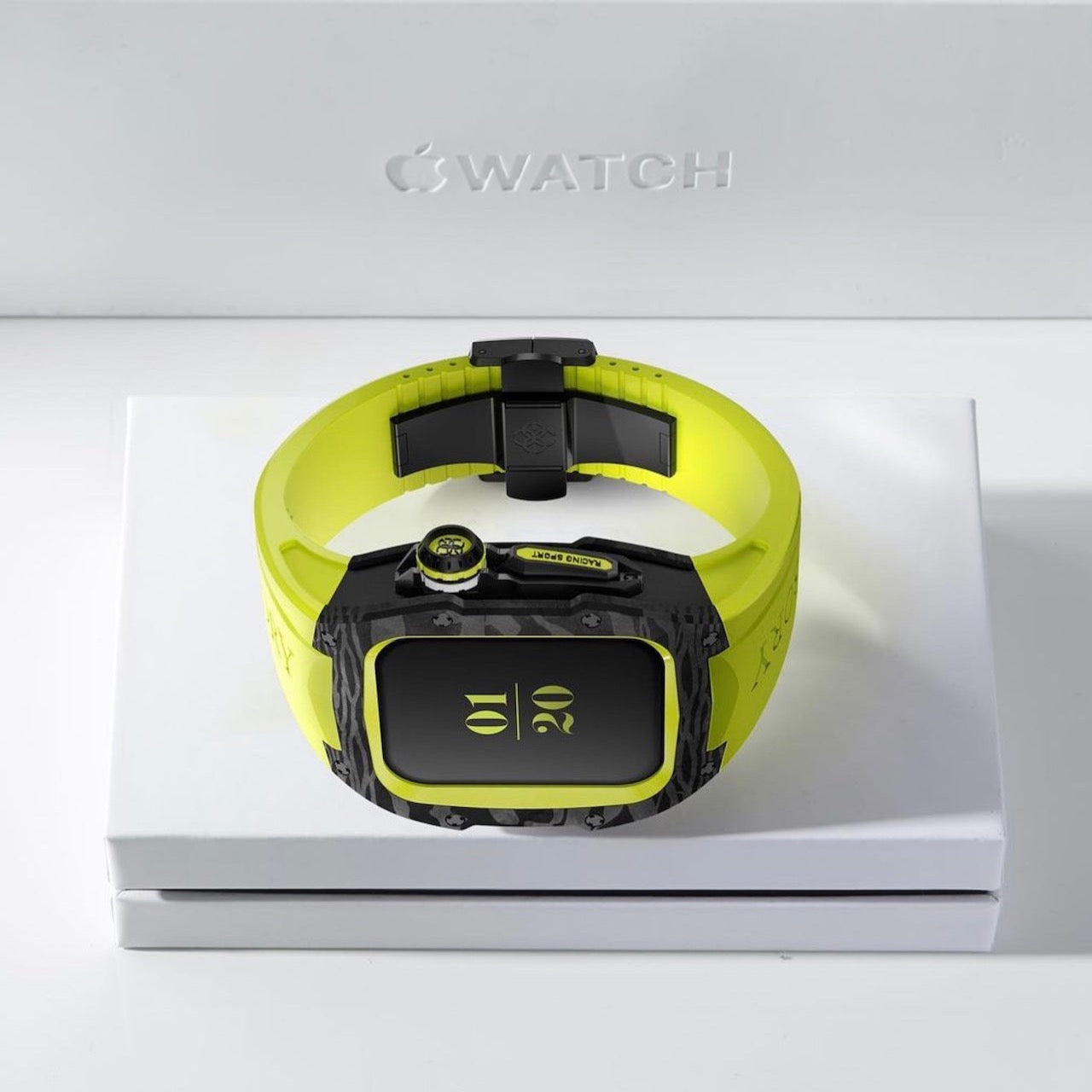 GOLDEN CONCEPT ゴールデンコンセプト Apple Watch  Case - RSM45 -Lime Bliss