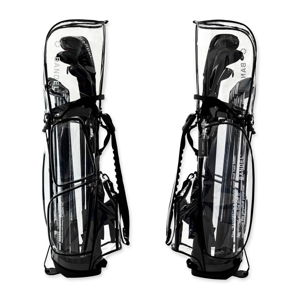 BANDEL GOLF バンデルゴルフ キャディバッグ スタンド式 Clear Stand Caddy Bag BG-GB003 CLEAR クリア