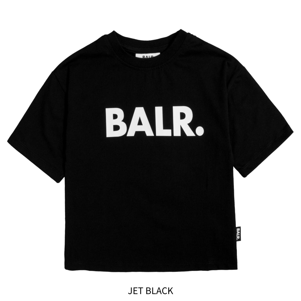 BRAND BOX T-SHIRT KIDS  B7112.1011 Tシャツ / BLACK