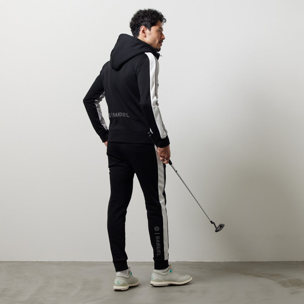 BANDEL GOLF バンデルゴルフ ジップパーカー BICOLOR ZIP PARKA BGI-3ABZPK GRYxWHTxBLK グレー ブラック