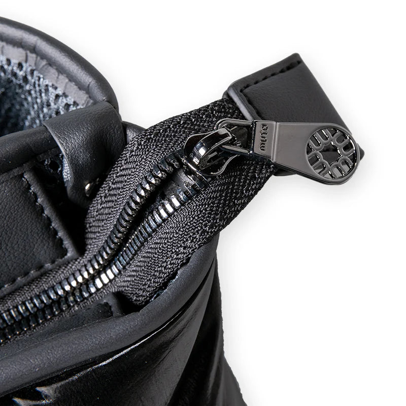 BANDEL×muta　ダブルフェイストートバッグ　BLACK