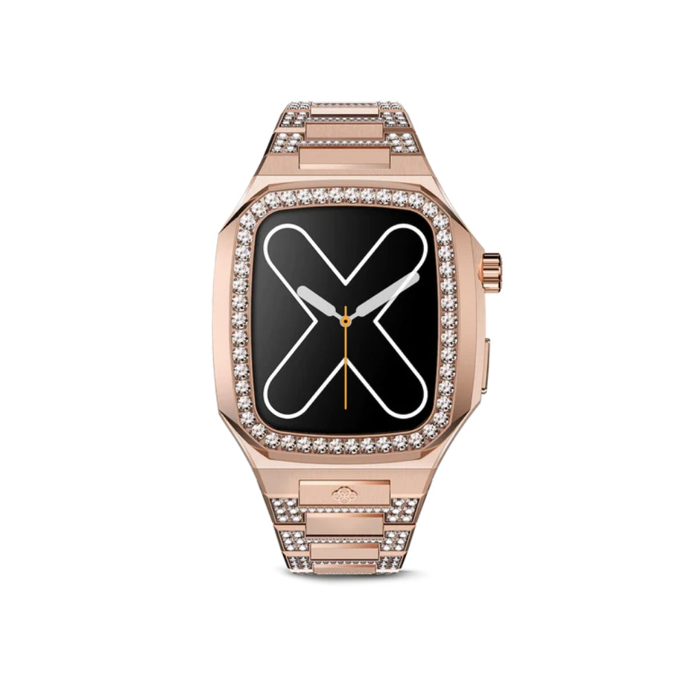 GOLDEN CONCEPT ゴールデンコンセプト Apple Watch Case-EVD41 ICED ROSE GOLD ローズゴールド