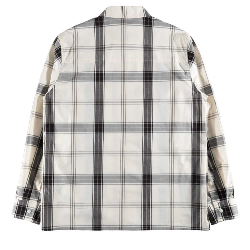 RESOUND CLOTHING リサウンド クロージング シャツジャケット CheckShirt JACKET RC27-SH-002 WHITE【TRANSIT別注モデル】