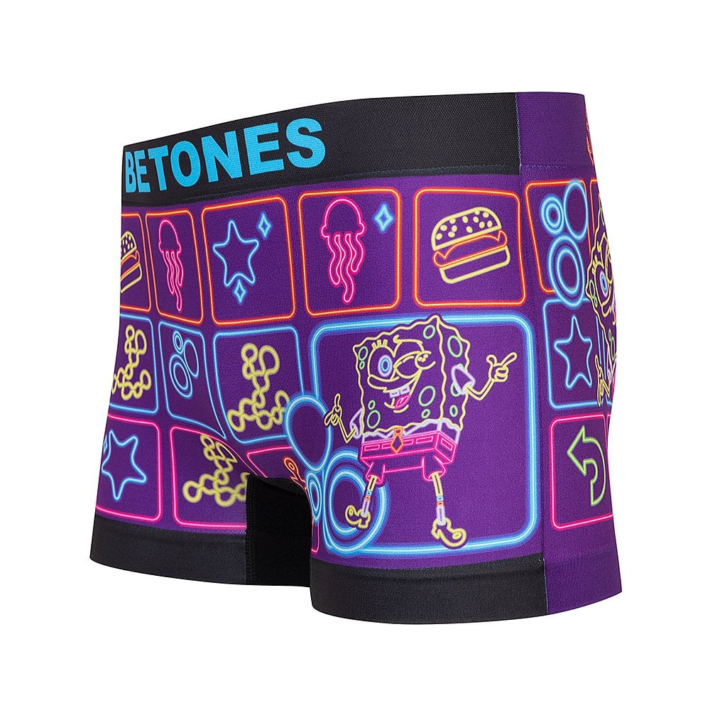 BETONES ビトーンズ ボクサーパンツ SpongeBob SB001 PURPLE