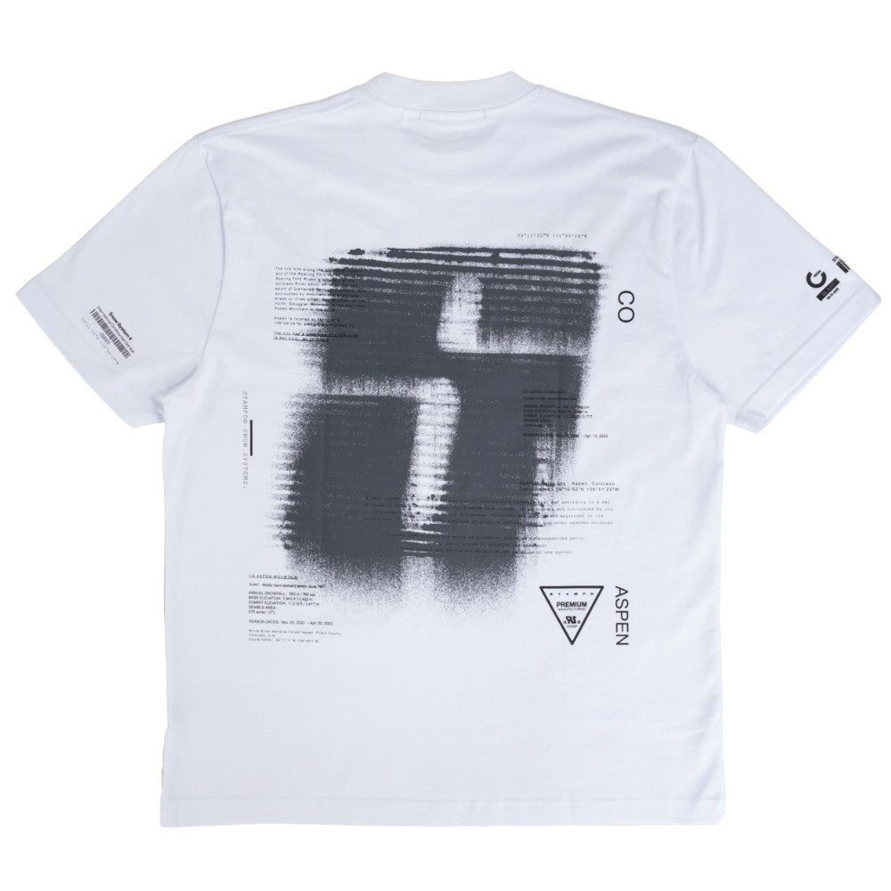 Aspen Transit Relaxed Tee SLA-M3258TE Tシャツ / WHITE