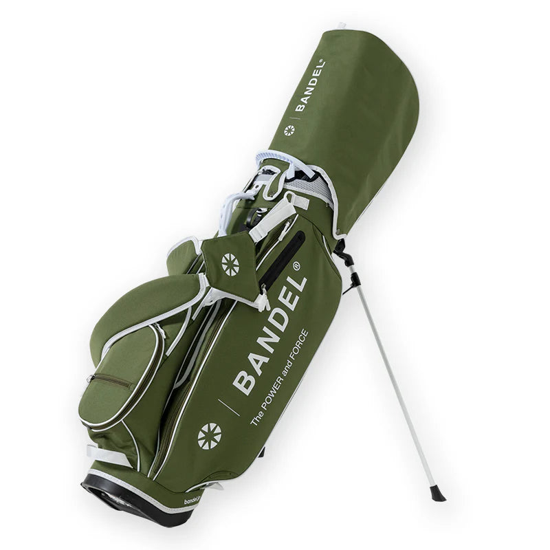 BANDEL × elitegrips D-Type 9.5inch キャディバッグ BGE-6SCB  スタンド仕様 軽量 / KHAKI