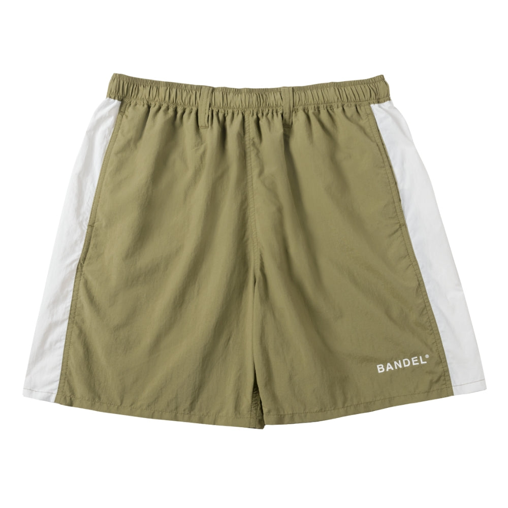 BANDEL バンデル ショートパンツ セットアップ NYLON BAGGY SHORTS BNS-3SAHP KAHKI カーキ