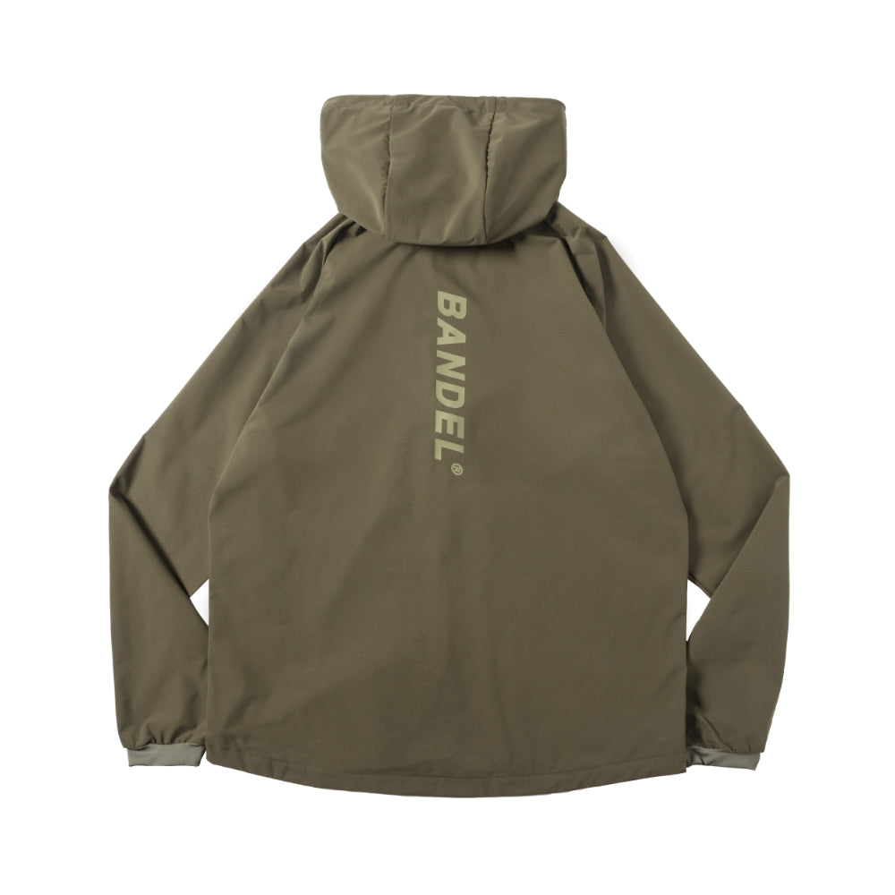 BANDEL バンデル フーディー WATER REPELLENT STRETCH HOODED BLOUSON BNS-3SPHD KAHKI カーキ