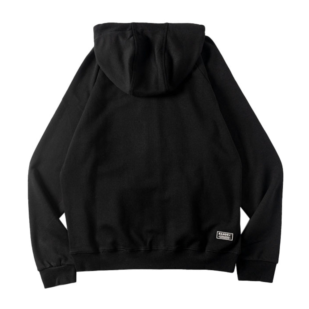 BANDEL バンデル ジップフーディー セットアップ VARIOUS LOGO ZIP HOODIE ZH006 BLACK ブラック