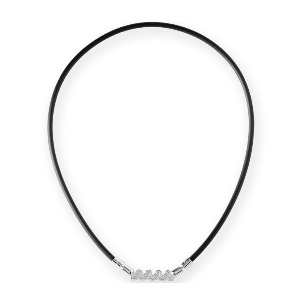 BANDEL muta バンデル ムータ ネックレス Healthcare Necklace Wave HLCNW-MT BLACK SIL