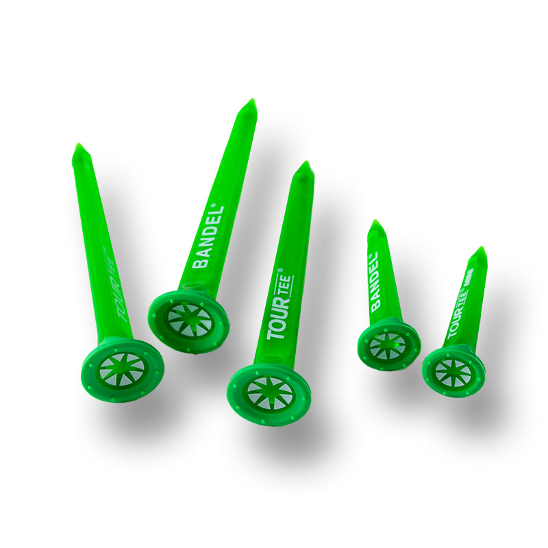Golf gift set (Marker & Tee) BG-GT002 マーカー ツアーティー 抗菌 PVC 特殊ラバー加工 ネオンカラー / Neon Green [全３色]