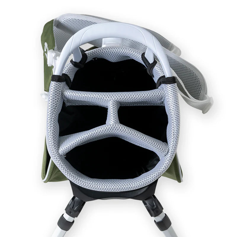 BANDEL × elitegrips D-Type 9.5inch キャディバッグ BGE-6SCB  スタンド仕様 軽量 / KHAKI