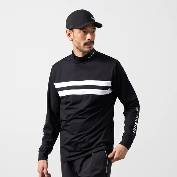 BANDEL GOLF チェストラインL/S モックネック