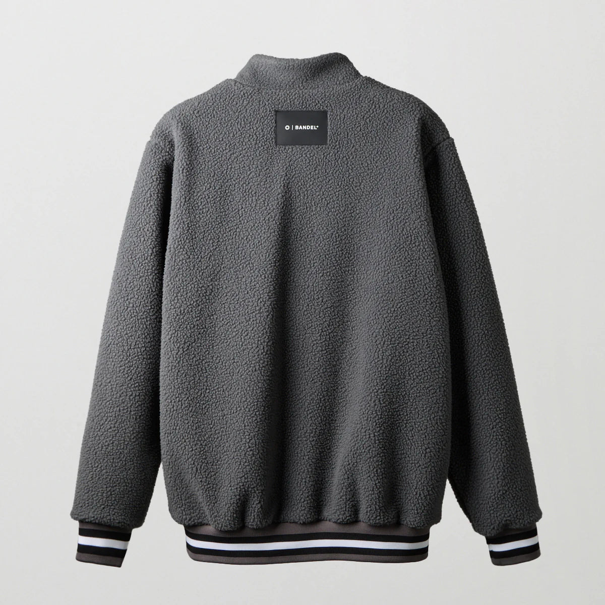 BANDEL GOLF スタンドカラー フリースブルゾン GREY