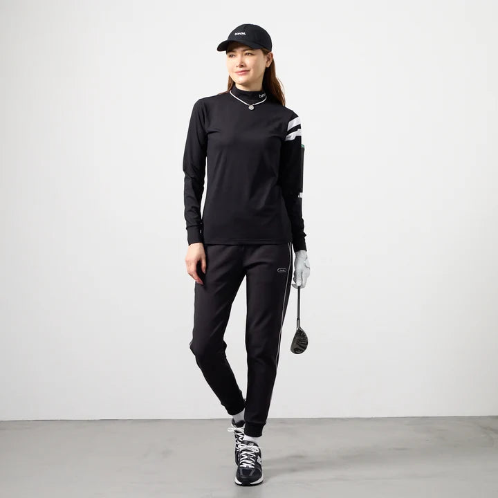 BANDEL GOLF バンデルゴルフ ウィメンズ スリーブラインL/Sモックネック